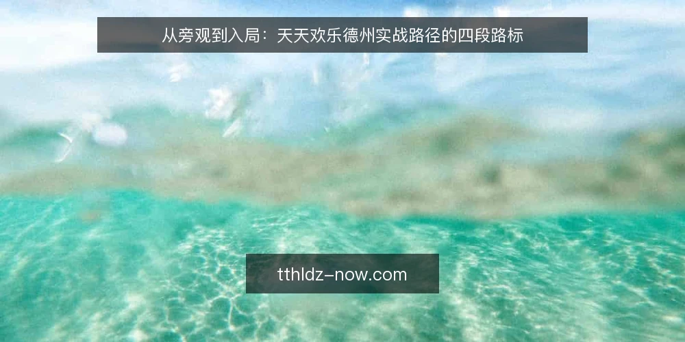 从旁观到入局:天天欢乐德州实战路径的四段路标 — 起点基线:先看清自己的实战位置 配图